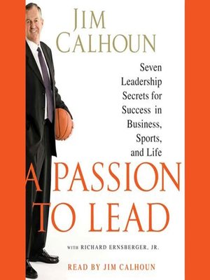 cover image of A Passion to Lead